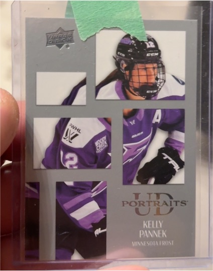 2024-25 Upper Deck PWHL UD Portraits #UDP-8 Kelly Pannek — front