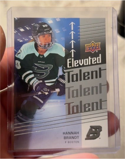 2024-25 Upper Deck PWHL #ET-7 Hannah Brandt — front