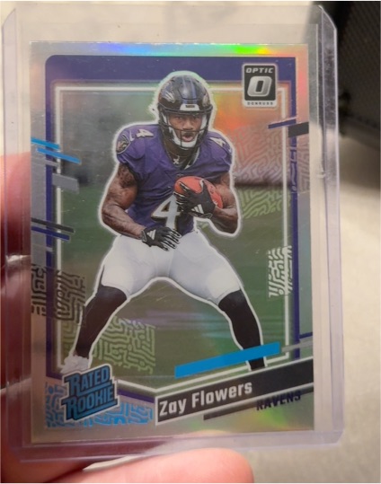 2023 Panini Donruss Optic #307 Zay Flowers — front