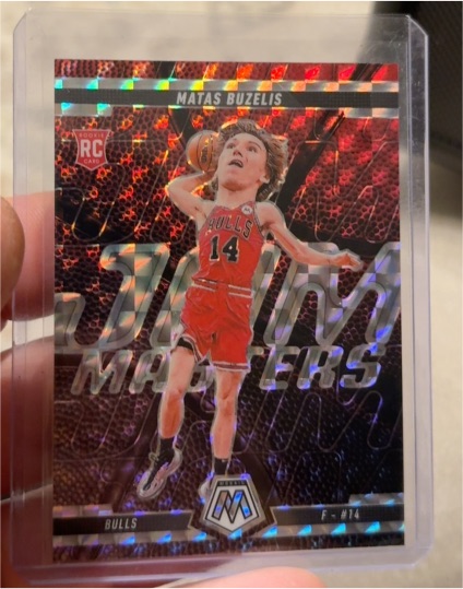 2024-25 Panini Mosaic #17 Matas Buzelis Jam Masters — front