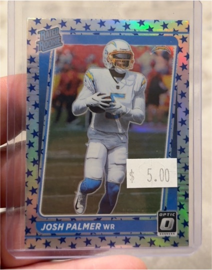2021 Panini Donruss Optic #229 Josh Palmer Rated Rookie — front