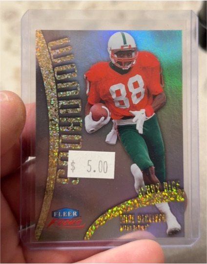 1995 Fleer Flair #88 Michael Irvin — front