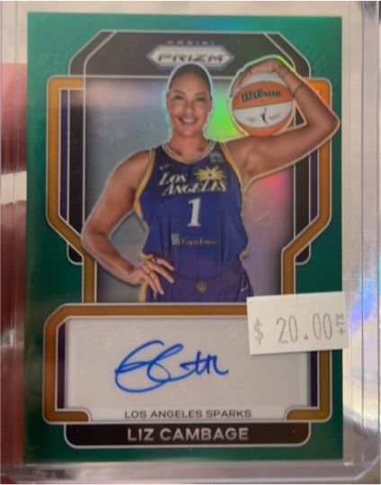 2022 Panini Prizm WNBA #SG-LZC Liz Cambage — front