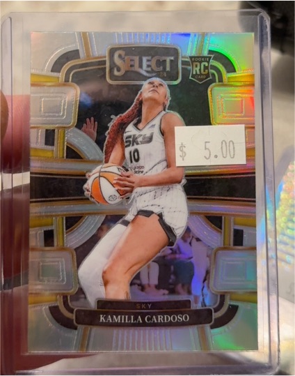 2024 Panini Select WNBA #33 Kamilla Cardoso — front