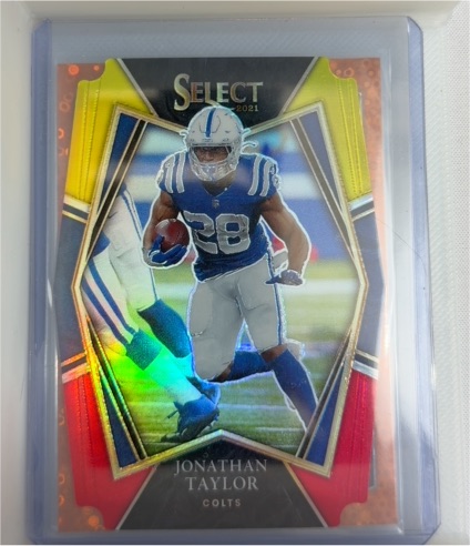 2021 Panini Select #116 Jonathan Taylor — front