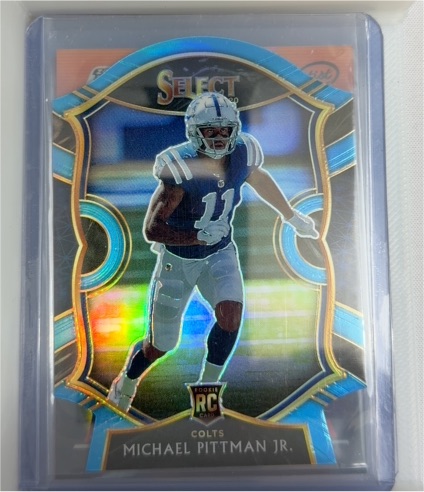 2020 Panini Select Concourse #62 Michael Pittman Jr. — front