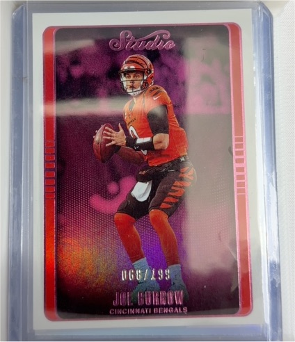 2022 Panini Chronicles Studio #STU-38 Joe Burrow — front