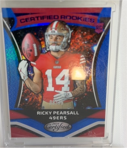 2024 Panini Certified #15 Ricky Pearsall Certified Rookies — front