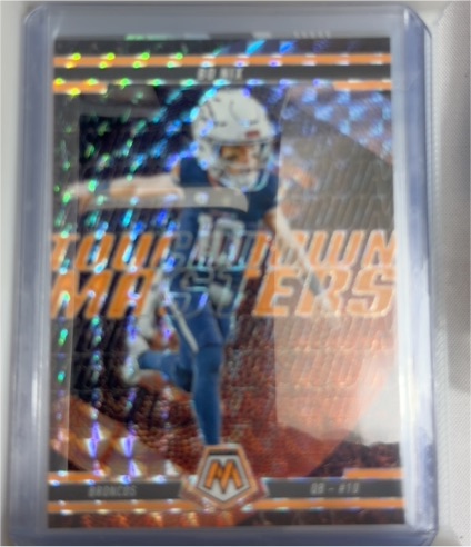 2025 Panini Mosaic Touchdown Masters #1 Bo Nix — front