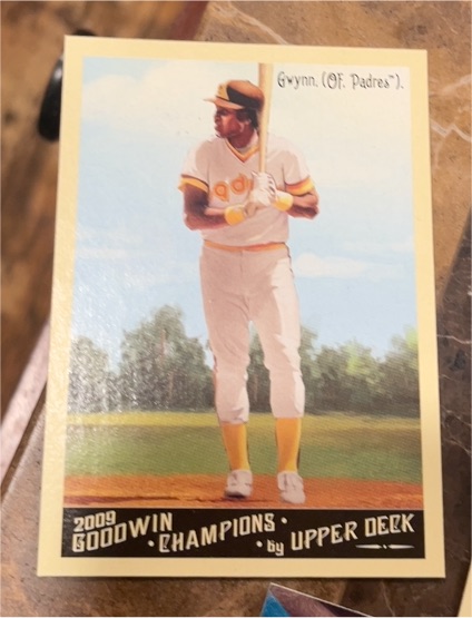 2009 Upper Deck Goodwin Champions Preview #GCP-2 Tony Gwynn — front