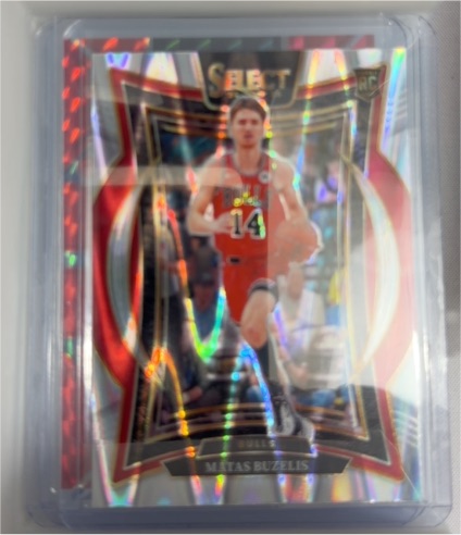 2024-25 Panini Select #70 Matas Buzelis — front