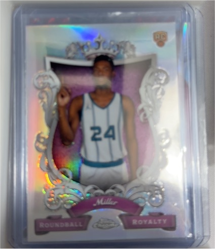 2023-24 Topps Chrome #RR-27 Brandon Miller Roundball Royalty — front