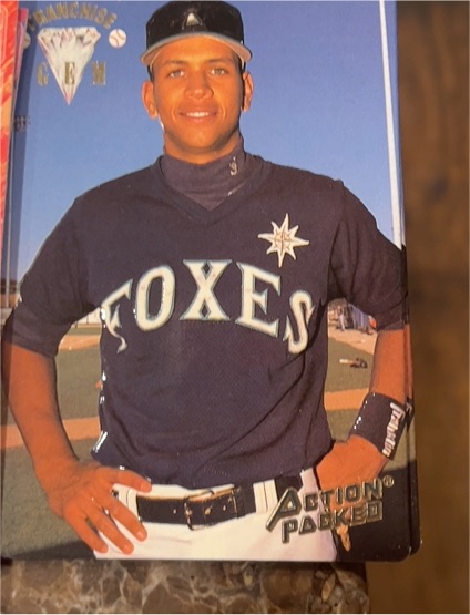 1994 Action Packed #55 Alex Rodriguez — front