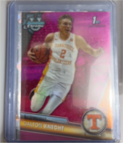 2023-24 Bowman University Chrome #48 Dalton Knecht — front
