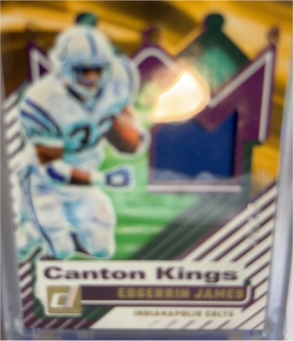 2025 Panini Donruss Canton Kings #CK-EJS Edgerrin James — front
