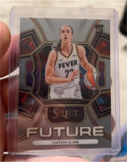 2024 Panini Select WNBA #4 Caitlin Clark Future Rookie — front
