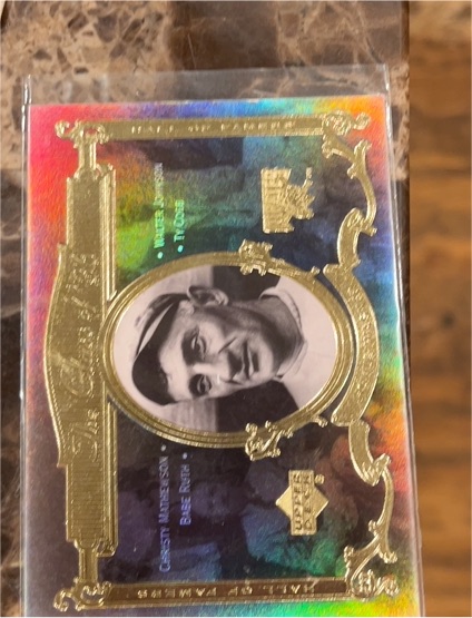 2001 Upper Deck Hall of Famers Class of '36 #C5 Honus Wagner — front
