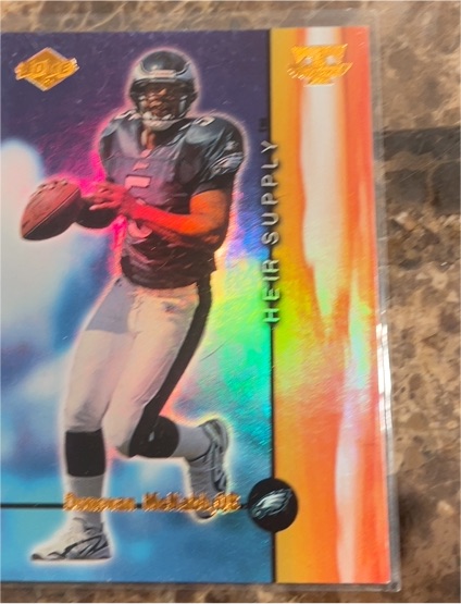 1999 Collector's Edge Triumph #HS4 Donovan McNabb Heir Supply — front