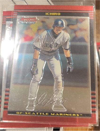 2002 Bowman Chrome #51 Ichiro Suzuki — front