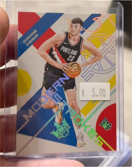 2024-25 Panini Court Kings #28 Donovan Clingan — front