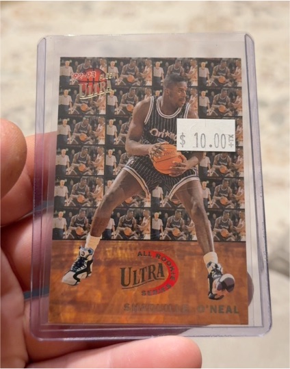1992-93 Fleer Ultra All Rookie Series #7 Shaquille O'Neal — front