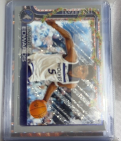 2019 Panini Majin #MJN-5 Anthony Edwards — front