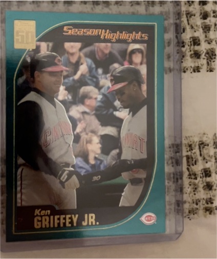2001 Topps Season Highlights #389 Ken Griffey Jr. — front