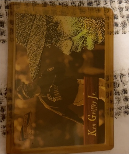 1996 Pinnacle Aficionado #75 Ken Griffey Jr. — front
