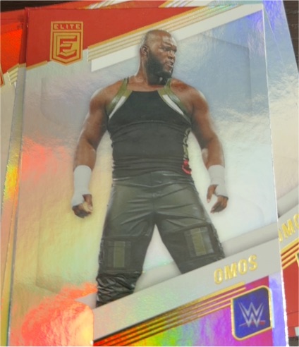 2023 Donruss Elite WWE #87 Omos RAW — front