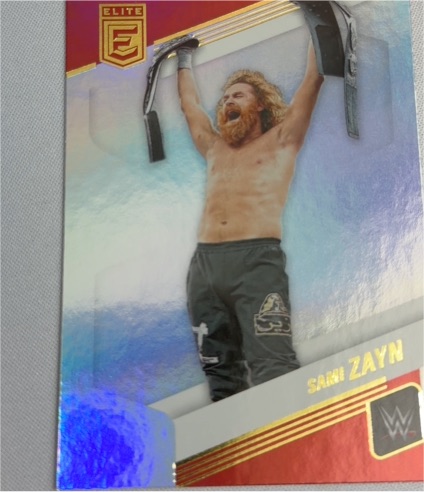 2023 Panini Donruss Elite WWE #8 Sami Zayn — front