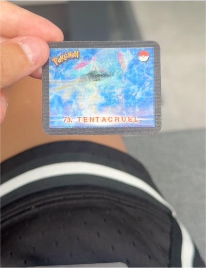 2000 Pokemon Stadium Action 3D #73 Tentacruel — front