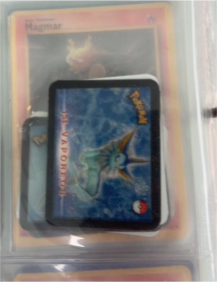 1999 Artbox Pokemon Action Flipz Series One #57 Staryu & Starmie — front