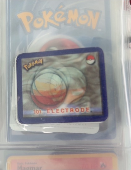 2000 Pokemon Stadium Action 3D #101 Electrode — front