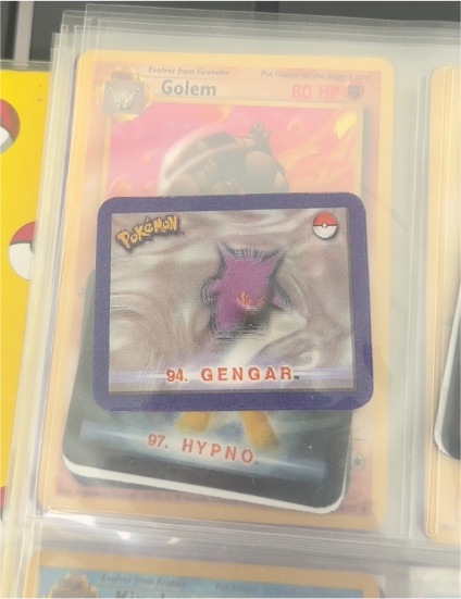 2000 Pokemon Stadium Action 3D #94 Gengar — front