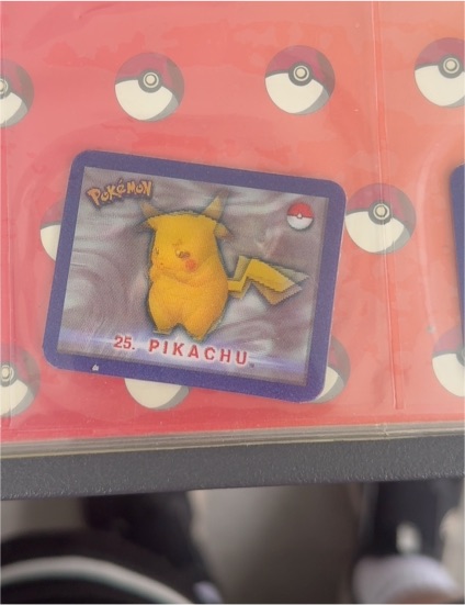 1999 Artbox Pokemon #25 Pikachu — front