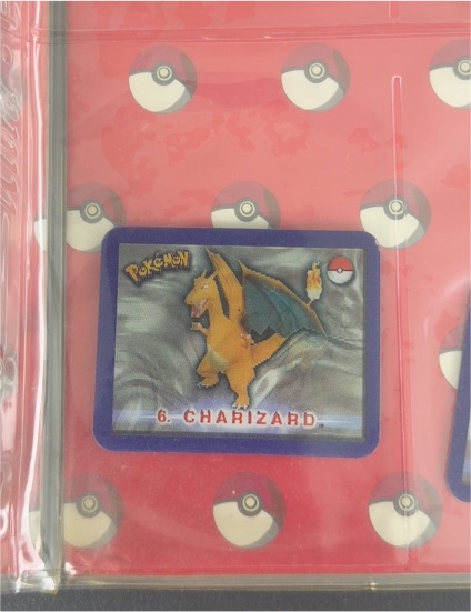 1999 Artbox Pokemon Stickers Series 1 #6 Charizard — front