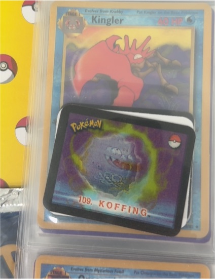2000 Topps Pokemon #109 Koffing — front