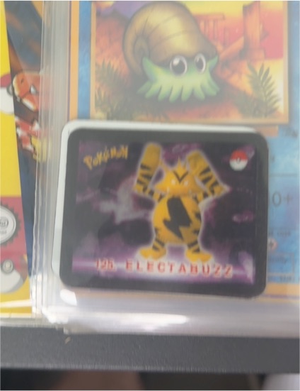 2000 Pokemon Stadium #34 Electabuzz — front