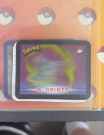 2000 Pokemon Stadium Action 3D's #88 Grimer — front