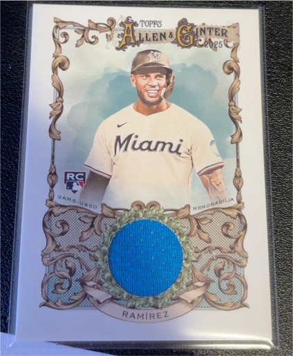 2025 Topps Allen & Ginter #AGR-AR Agustin Ramirez — front