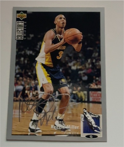 1994-95 Upper Deck Collector's Choice #31 Reggie Miller — front
