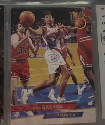 1993-94 Fleer Ultra #309 Dana Barros — front