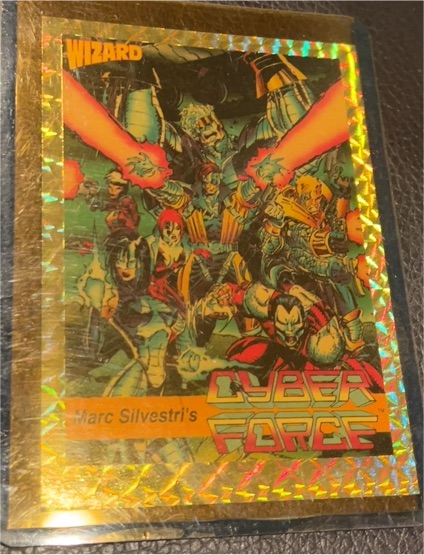1992 Wizard Magazine #6 Marc Silvestri's Cyber Force — front