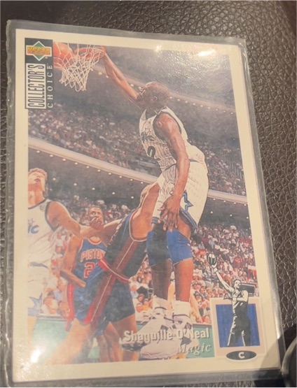 1994-95 Upper Deck Collector's Choice #232 Shaquille O'Neal — front