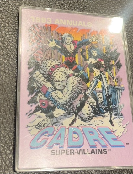 1993 Marvel Comics Annuals #5 Cadre — front