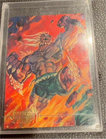 1994 Skybox Master Series #9 Doomsday — front