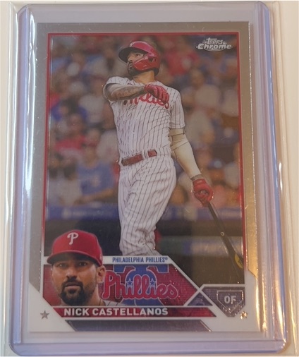 2023 Topps Chrome #181 Nick Castellanos — front