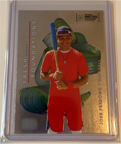 2022 Skybox Metal Universe Champions #FF42 Jose Perdomo Fresh Foundations — front
