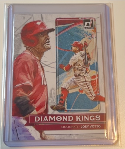 2022 Donruss Diamond Kings #23 Joey Votto — front