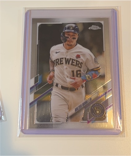 2021 Topps Chrome Update #USC55 Kolten Wong — front